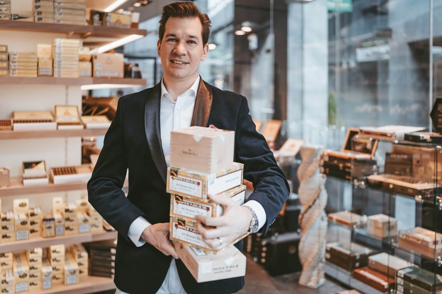 Torger Brunken bei der Arbeit