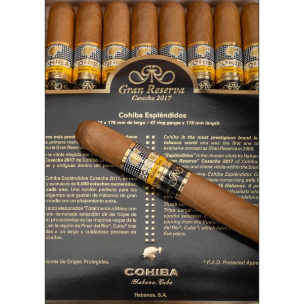 Cohiba Esplendidos Gran Reserva Cosecha 2017