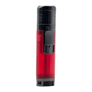 Palio Veneto Veneto Zigarrenfeuerzeug mit Vierfachflamme, PALIO VENETO, Quad Jet-Flame, rot (PALVENRD)
